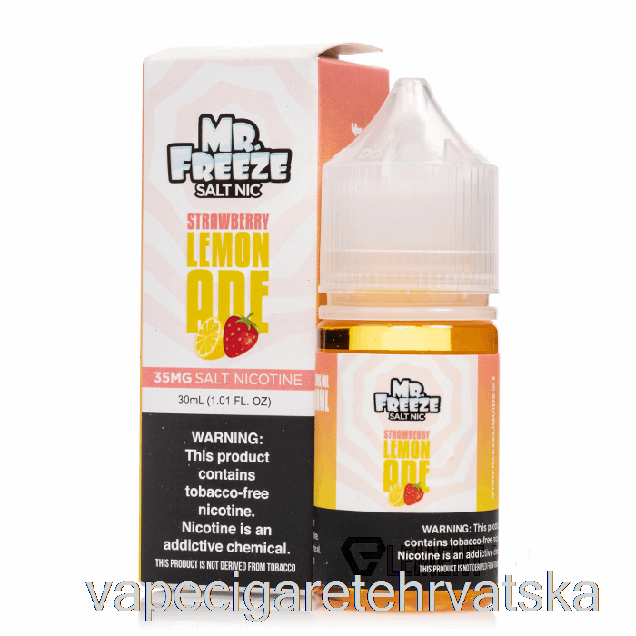 Vape Hrvatska Limunada Od Jagoda - Mr Freeze Salts - 30ml 35mg